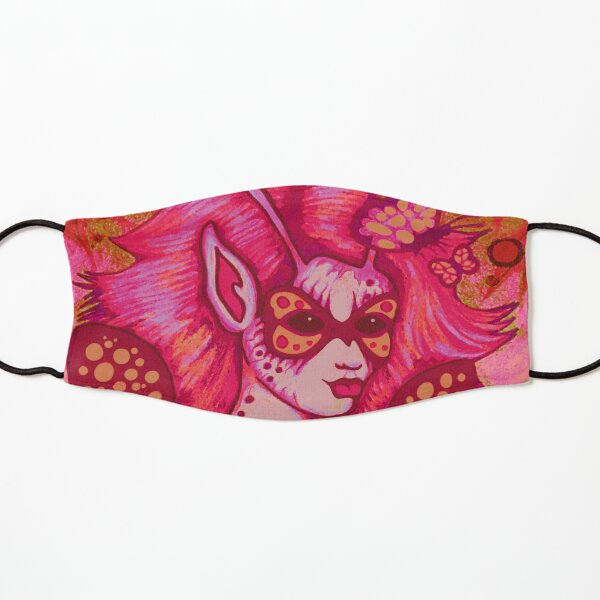 Magenta Masked Kids Mask