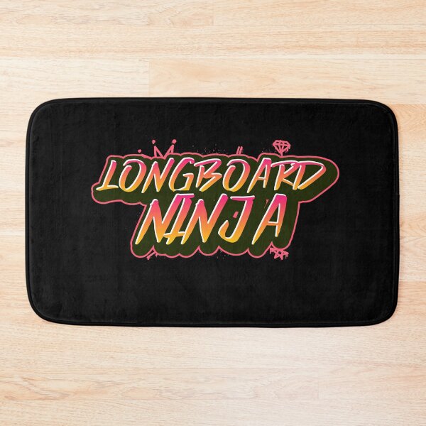 Item preview, Longboard Ninja. skating lover gift designed and sold by RoManSmArt.