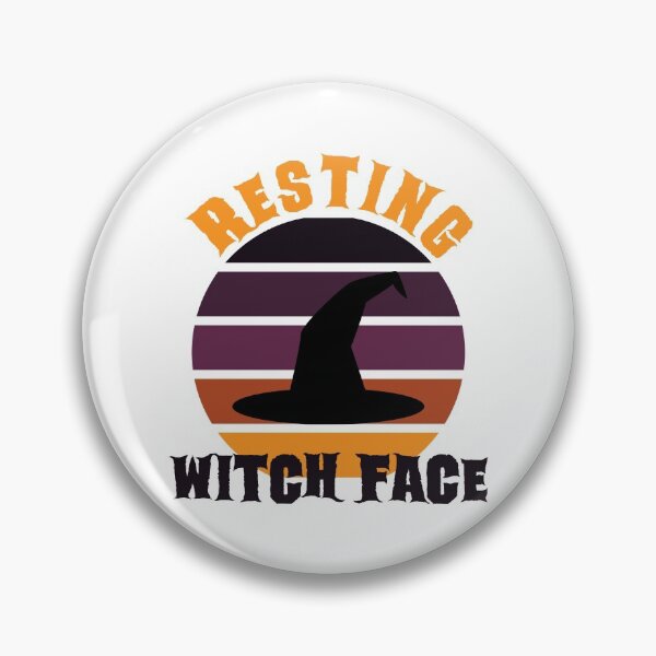 Item preview, Resting Witch Face - Funny Girl Halloween - White designed and sold by AJ-DesignCo.