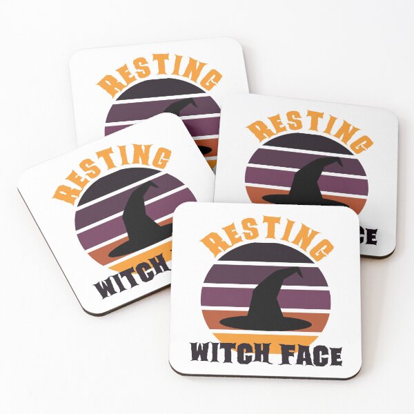 Item preview, Resting Witch Face - Funny Girl Halloween - White designed and sold by AJ-DesignCo.