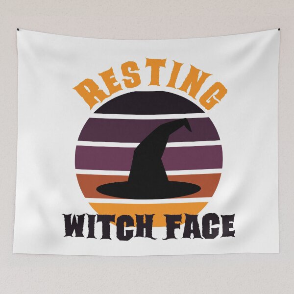 Item preview, Resting Witch Face - Funny Girl Halloween - White designed and sold by AJ-DesignCo.