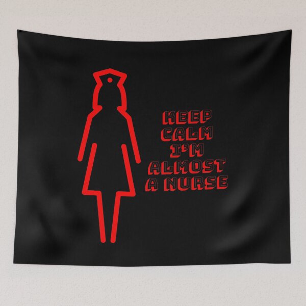 Item preview, Keep Calm I'm Almost A Nurse designed and sold by mer-ONE.