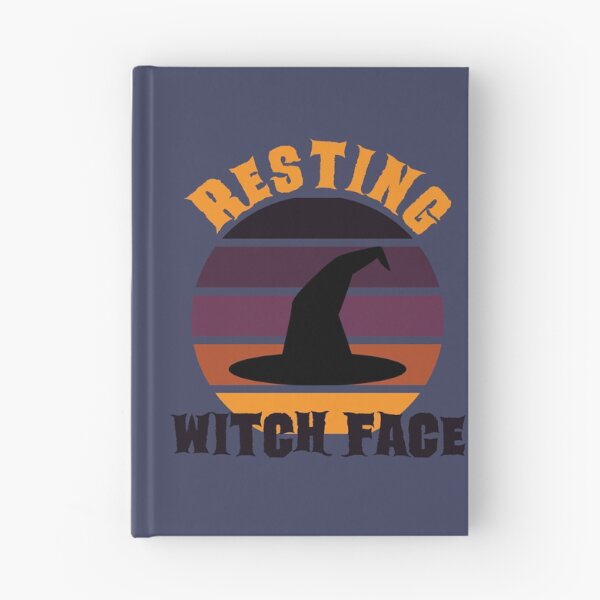 Item preview, Resting Witch Face - Funny Girl Halloween - Blue designed and sold by AJ-DesignCo.