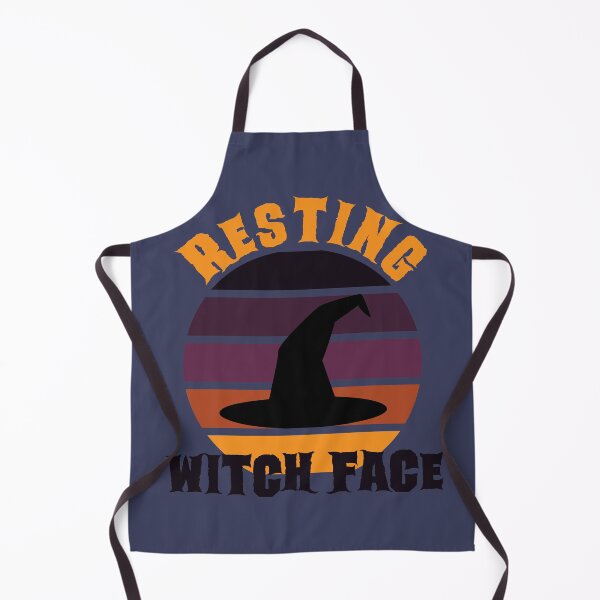 Item preview, Resting Witch Face - Funny Girl Halloween - Blue designed and sold by AJ-DesignCo.