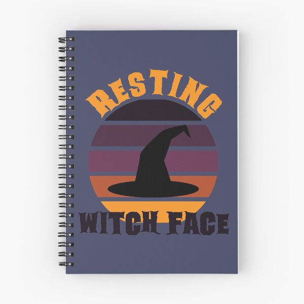 Item preview, Resting Witch Face - Funny Girl Halloween - Blue designed and sold by AJ-DesignCo.