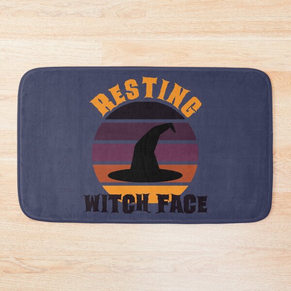Item preview, Resting Witch Face - Funny Girl Halloween - Blue designed and sold by AJ-DesignCo.