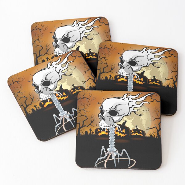 Item preview, MEDICAL LABORATORY SCIENTIST SPOOKY HALLOWEEN GRAVESITE SKULLPHAGE SKULL FUNNY BACTERIOPHAGES designed and sold by Hippiesole.