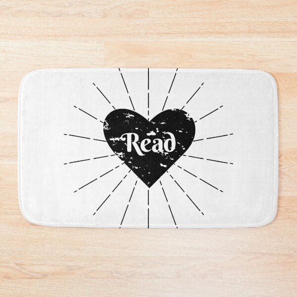 Item preview, Read Heart - Black designed and sold by RedRubi.