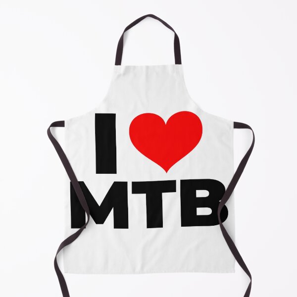 Item preview, I Love MTB, I Love Mountain Biking Heart designed and sold by jacks-tees.