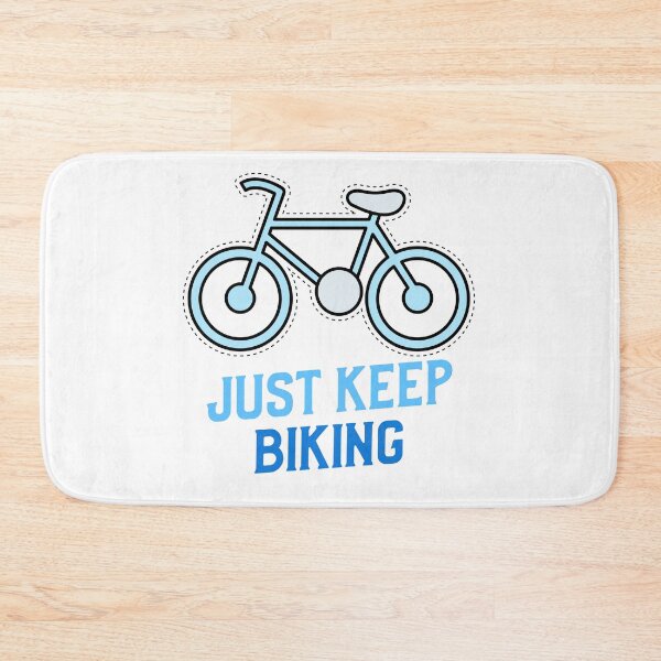 Item preview, Just Keep Biking | Clean 2D Design designed and sold by jacks-tees.