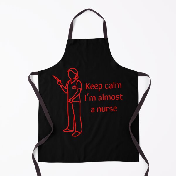 Item preview, Keep Calm I'm Almost A Nurse designed and sold by mer-ONE.