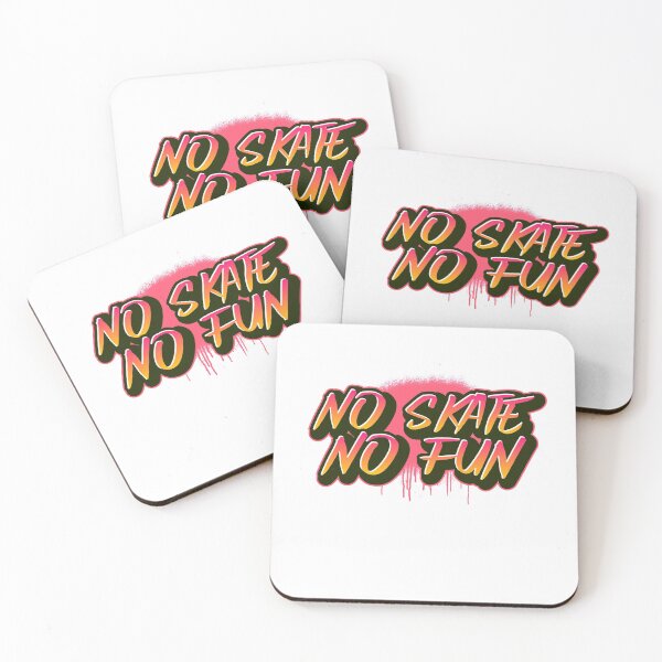 Item preview, No skate, no fun. Skating, lover gift designed and sold by RoManSmArt.