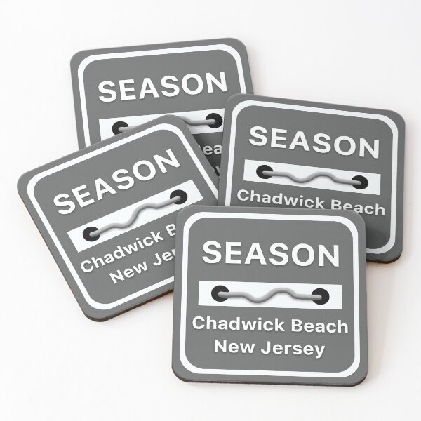 Item preview, Chadwick Beach Beach Badge - Gray designed and sold by kelseybartels3.