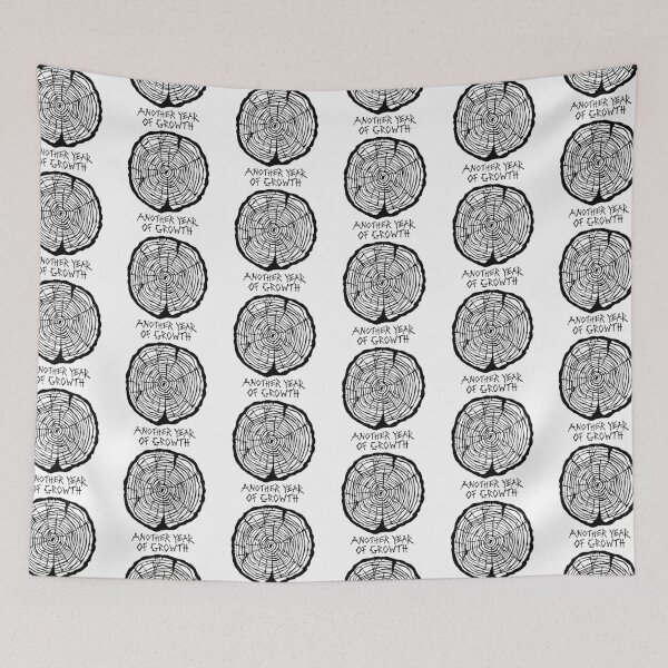 Item preview, Hand drawn- Tree Rings Ink Doodle designed and sold by Meg "doodle"  Gulledge.