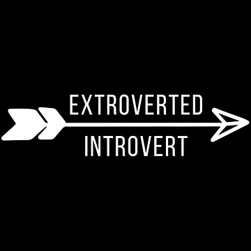 Artwork thumbnail, Extroverted Introvert by Oreo2020 Creations