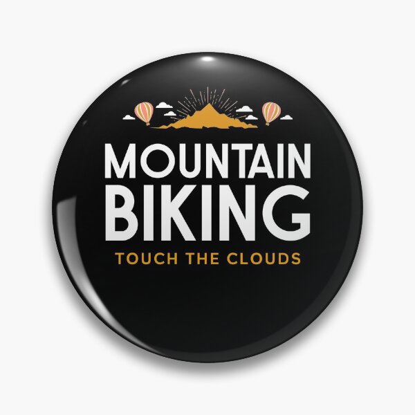 Item preview, Mountain Biking Touch The Clouds MTB designed and sold by jacks-tees.