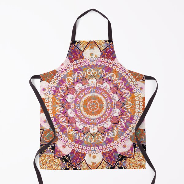 Item preview, Boho Copper Batik Mandala designed and sold by Nina May Designs.