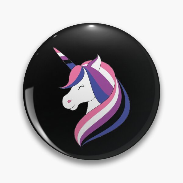 Item preview, Genderfluid Unicorn designed and sold by Pridish.