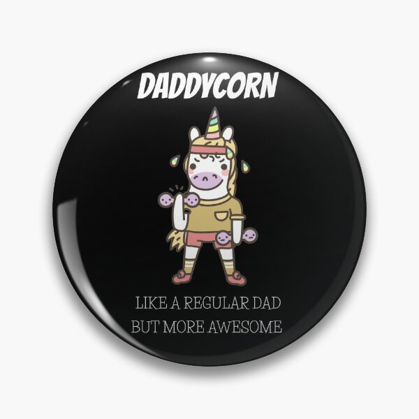 Item preview, Daddycorn - Unicorn Dad in Gym designed and sold by Unicorn7Magic.