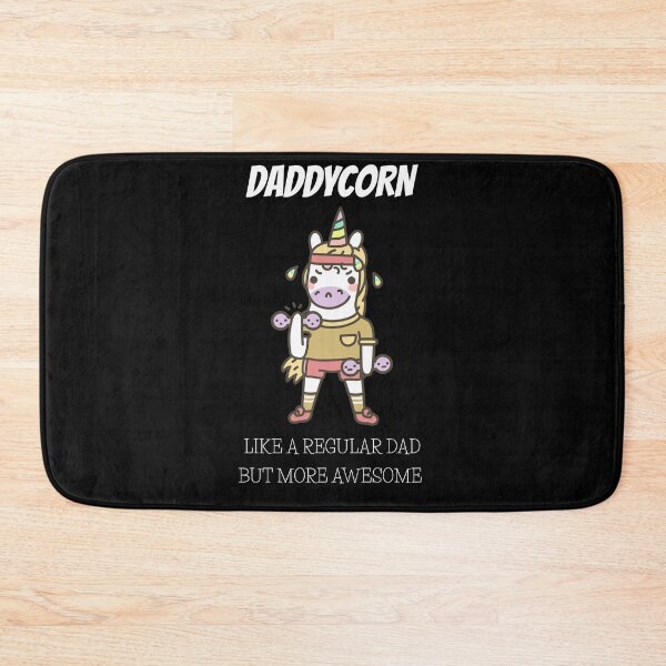 Item preview, Daddycorn - Unicorn Dad in Gym designed and sold by Unicorn7Magic.