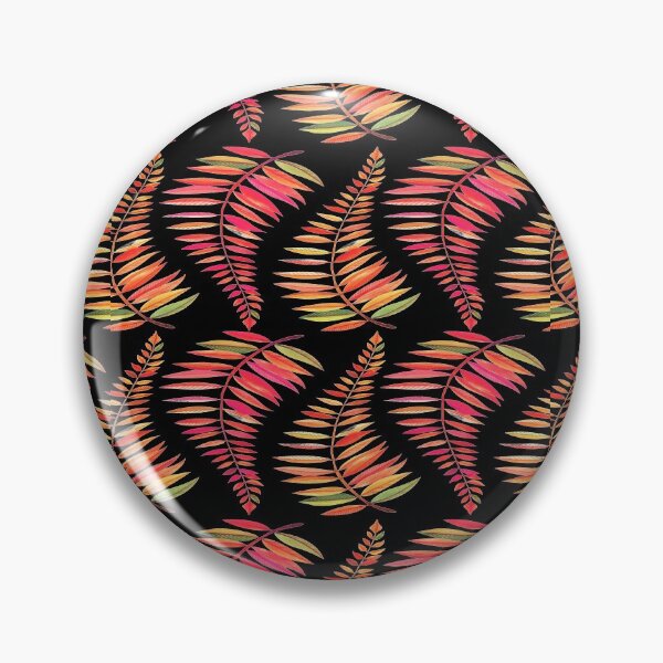 Item preview, Colourful leaves pattern  designed and sold by Designhub14.
