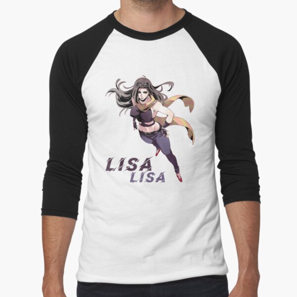 Lisa Lisa de JoJo T-shirt baseball manches ¾