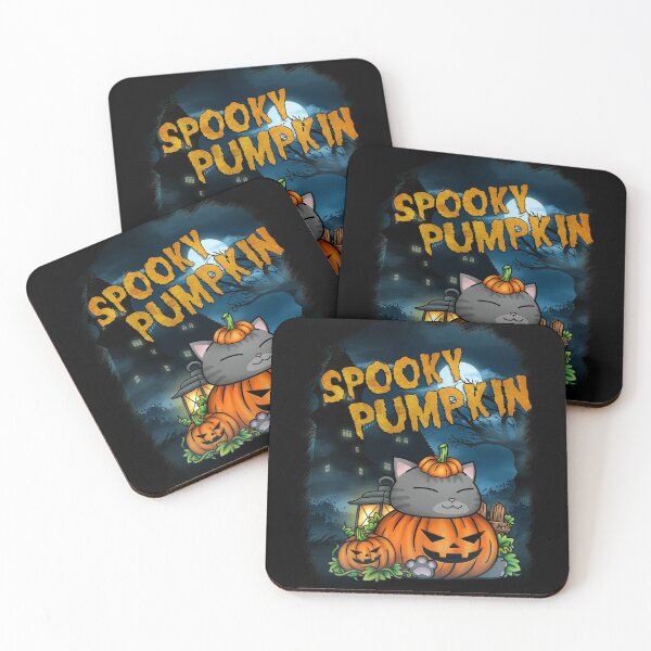 Item preview, Halloween Cat Spooky Pumpkin designed and sold by Takeda-art.