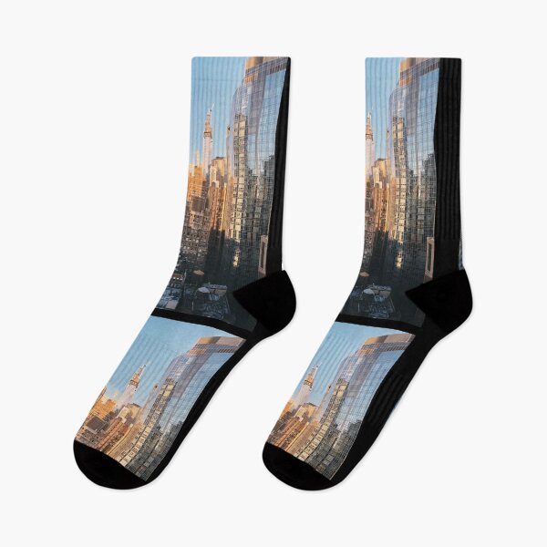 Item preview, NYC New York, Skyline view north 31st St designed and sold by merchermaier.