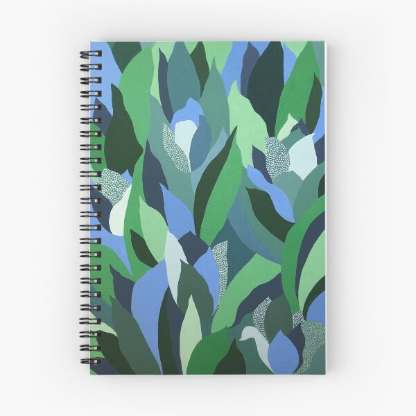 Item preview, blue-green composition with tulips designed and sold by esavina.