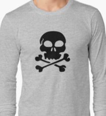 SKULL AND CROSSBONES by Zombie Ghetto Long Sleeve T-Shirt