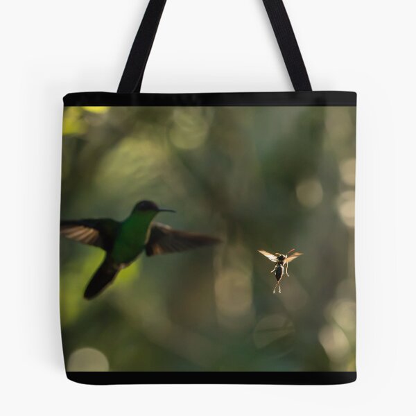 Aperçu de l'œuvre Hummingbird Wasp Fairy Face-Off créée et vendue par petermarting.