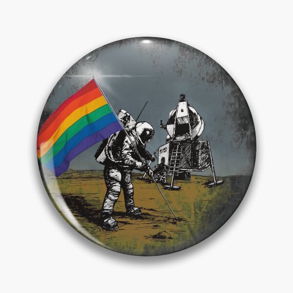 Item preview, Pride on the Moon! designed and sold by ForeverAgain.