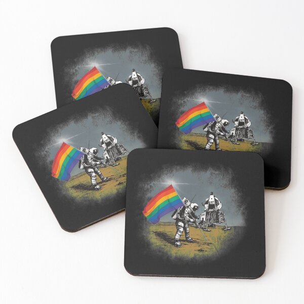 Item preview, Pride on the Moon! designed and sold by ForeverAgain.