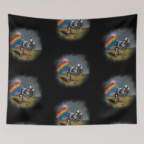 Item preview, Pride on the Moon! designed and sold by ForeverAgain.