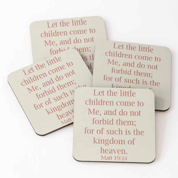 Item preview, Bible verse, Matt 19:14 designed and sold by EverLife.