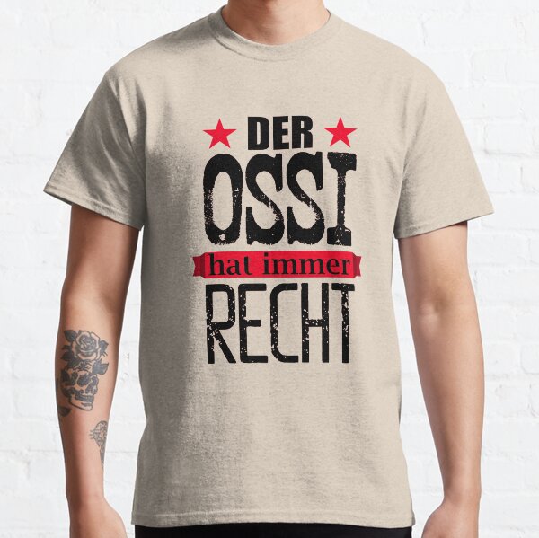 ddr saying retro Classic T-Shirt