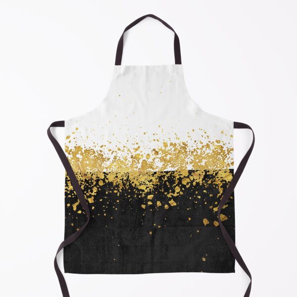 Item preview, White and black concrete and gold crumbs designed and sold by Kozachka.