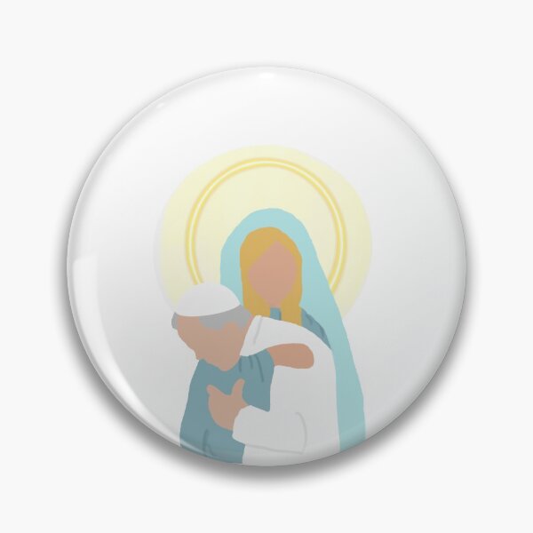 Item preview, San Juan Pablo II y Virgen  designed and sold by gdramamonroe.