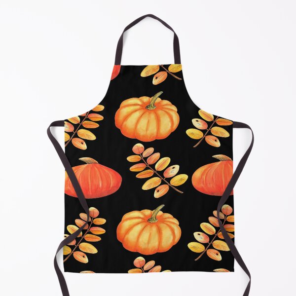 Item preview, Pumpkin and leaves pattern  designed and sold by Designhub14.