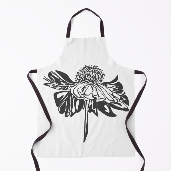 Item preview, Daisy flower/black and white/Petals designed and sold by DebbieJoyArt.