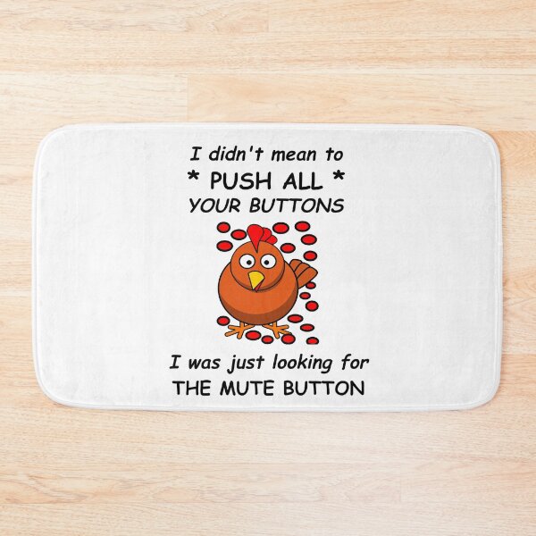 Item preview, Where's Your Mute Button? designed and sold by ittybittyowl.