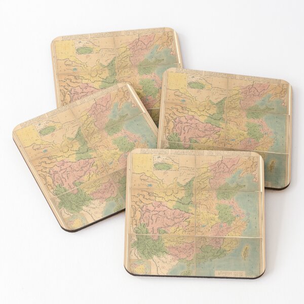Item preview, Map of China (1887) designed and sold by allhistory.