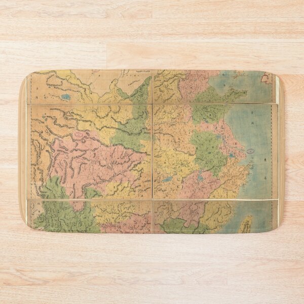 Item preview, Map of China (1887) designed and sold by allhistory.