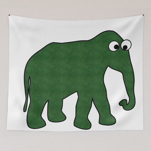 Item preview, Grass Elephant designed and sold by TinaLane.