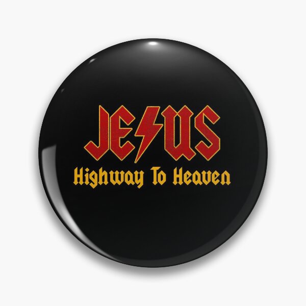Item preview, Jesus Highway To Heaven designed and sold by silverhexagon.