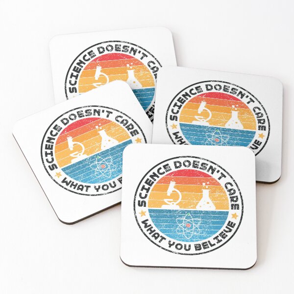 Item preview, vintage science Doesn't Care What You Believe Funny Science Teacher designed and sold by TheMattDesigns.