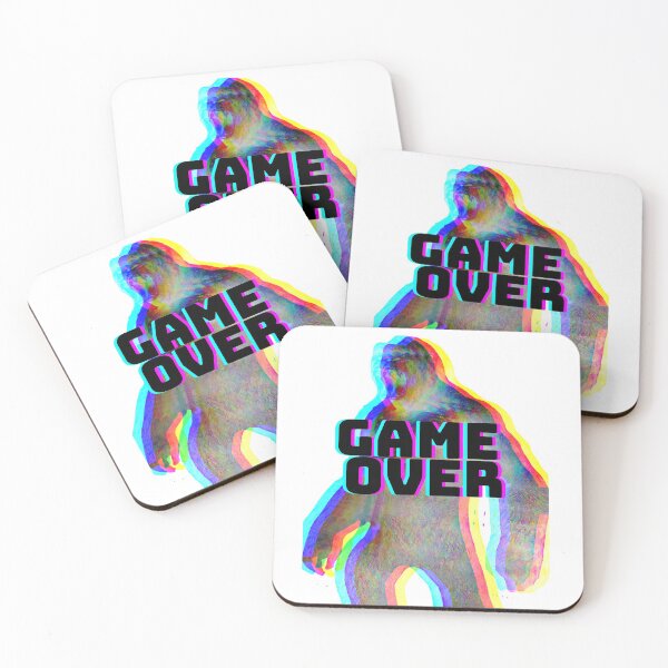 Item preview, game over gorilla  designed and sold by tea-punk.
