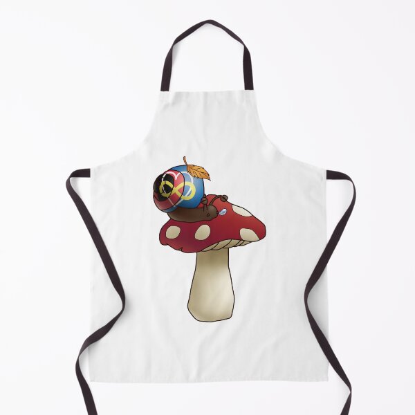 Item preview, Polyam Autumn Mushroom Pride Snail designed and sold by PrideSnails.