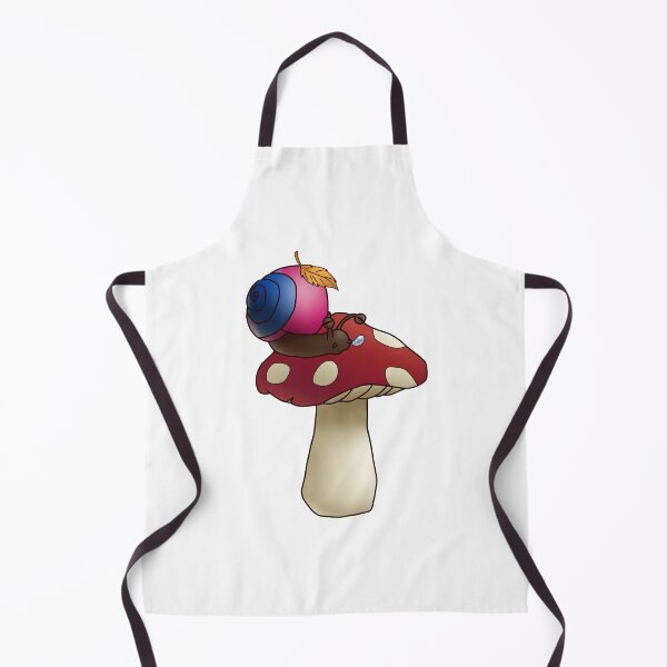 Item preview, Bisexual Biromantic Autumn Mushroom Pride Snail designed and sold by PrideSnails.