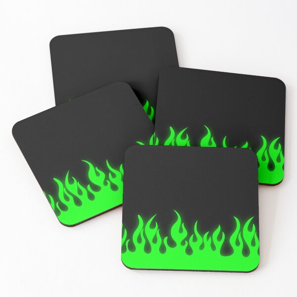 Item preview, Lime Green Flame designed and sold by Mabzz.